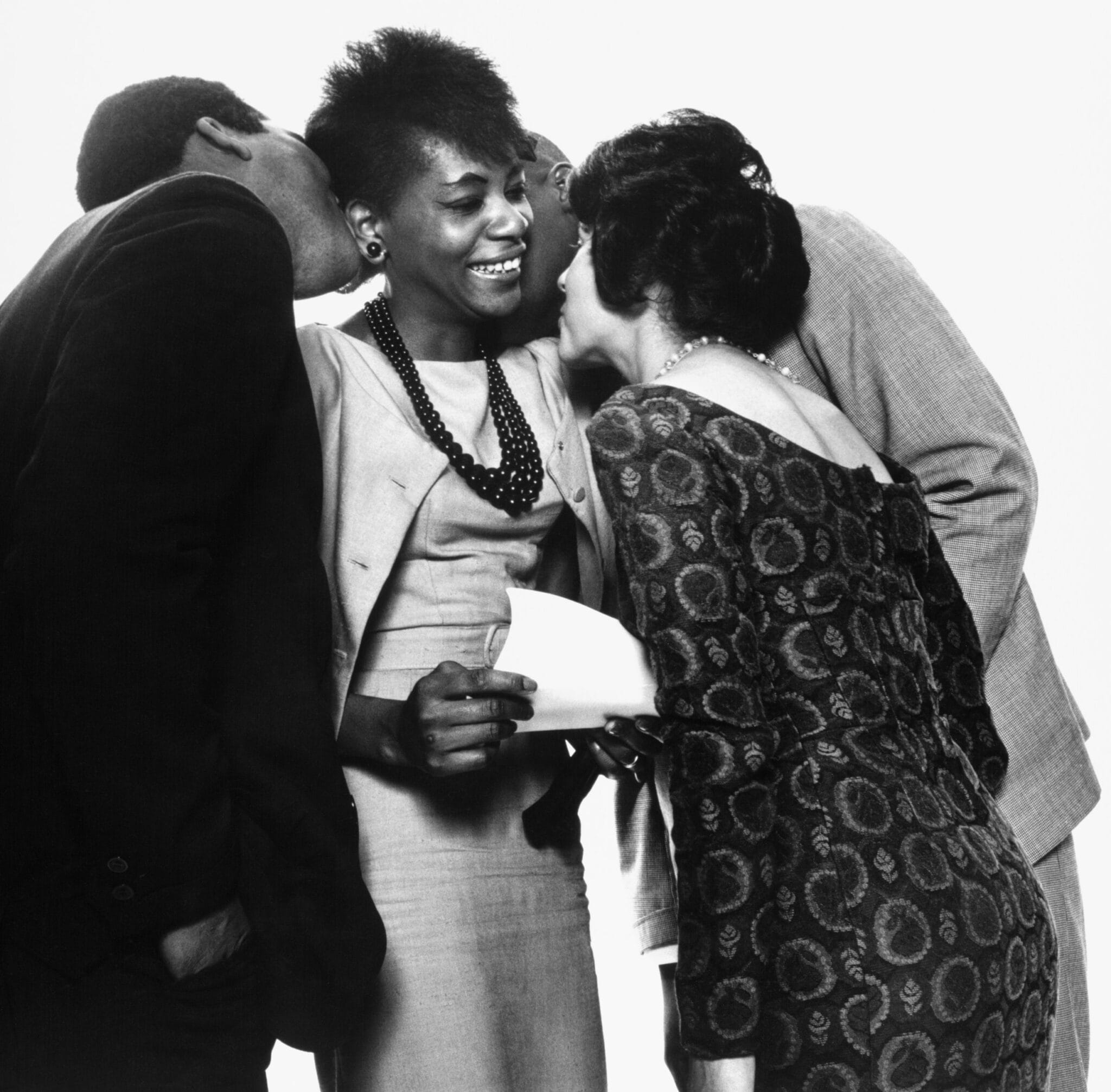 Scène de mariage photographiée par Richard Avedon