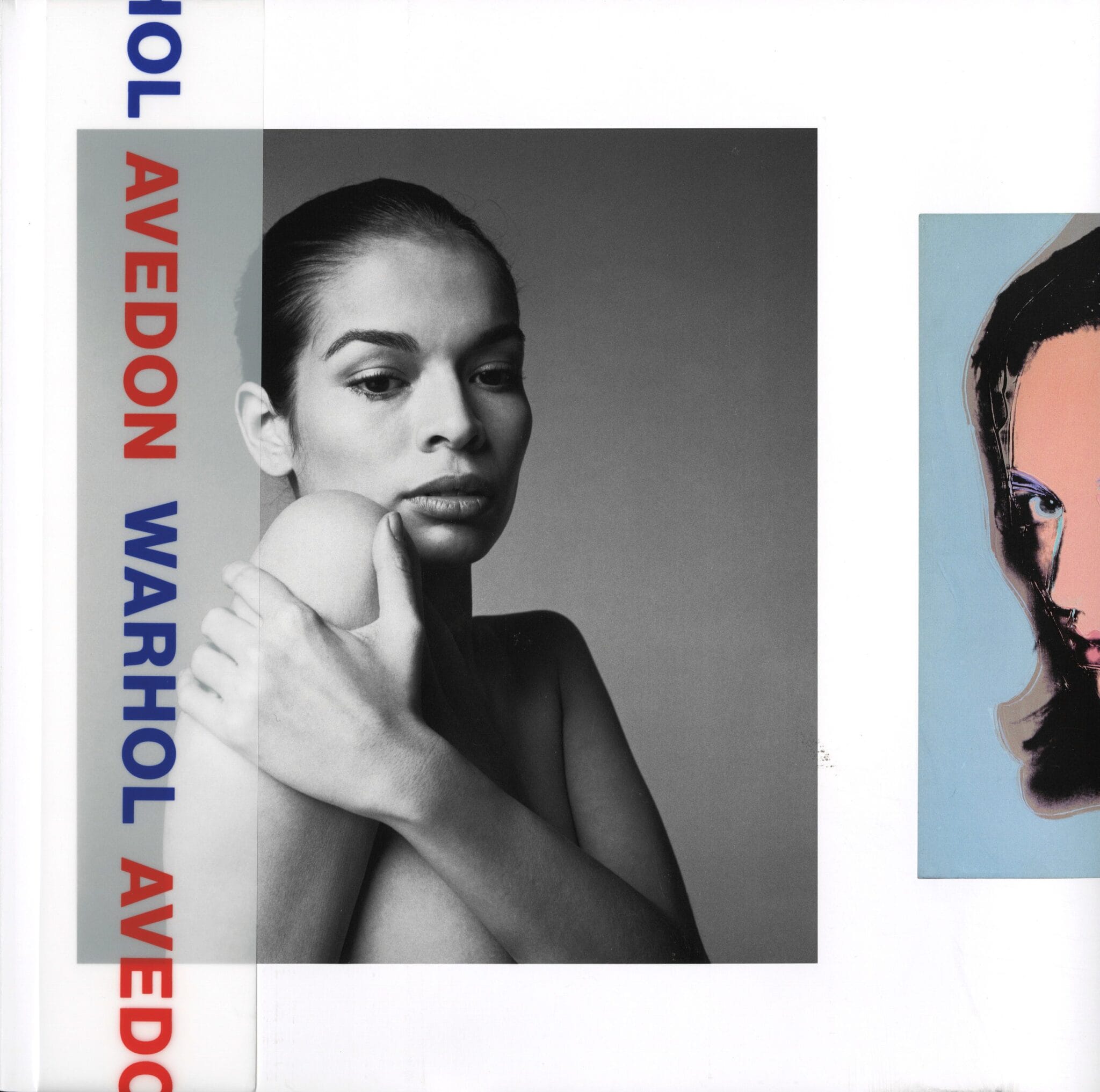 Jaquette du livre Avedon Warhol, posée à plat
