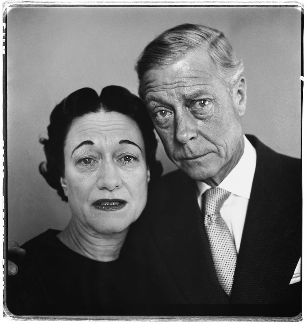 Le duc et la duchesse de Windsor au visage défait, portrait de Richard Avedon