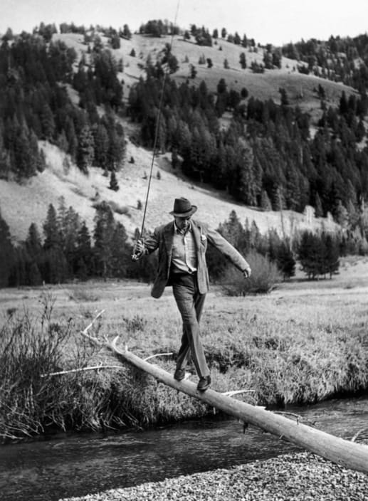 Gary Cooper à Sun Valley