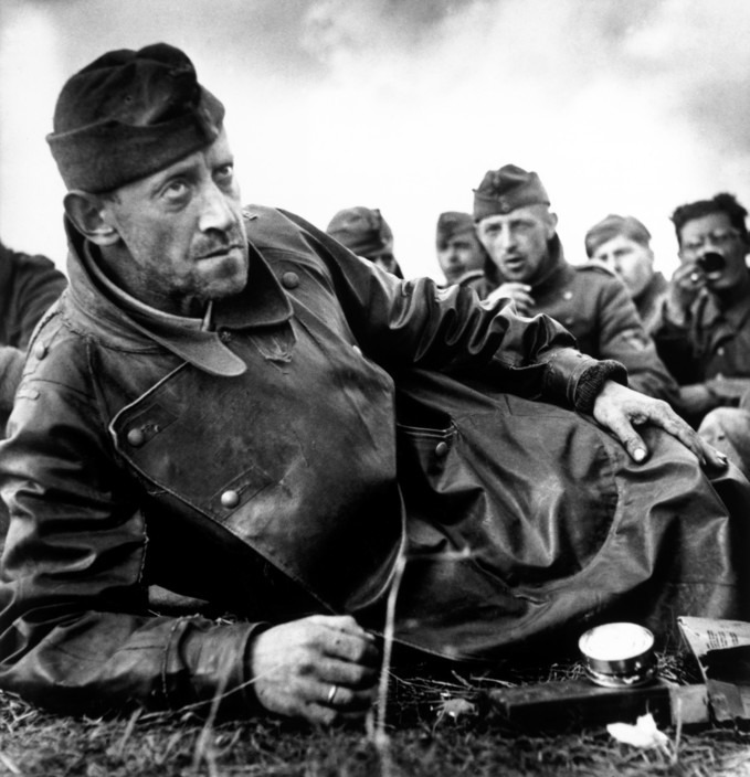 Prisonniers allemands capturés en Normandie
