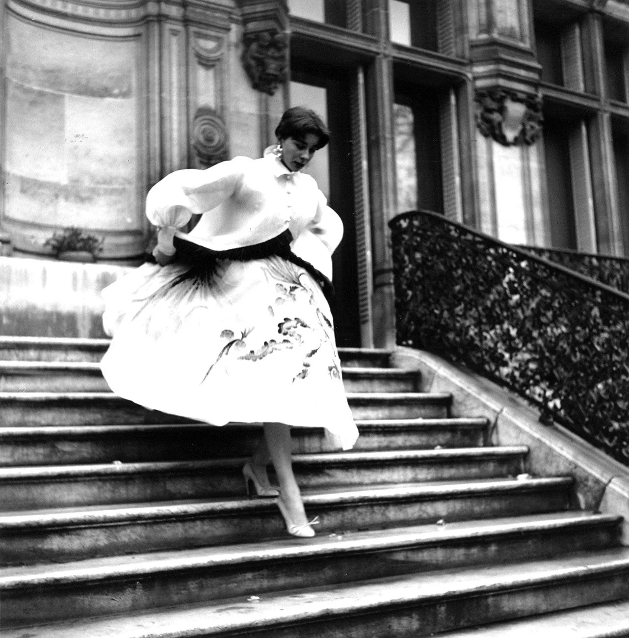 Mannequin photographie par Robert Doisneau pour Vogue