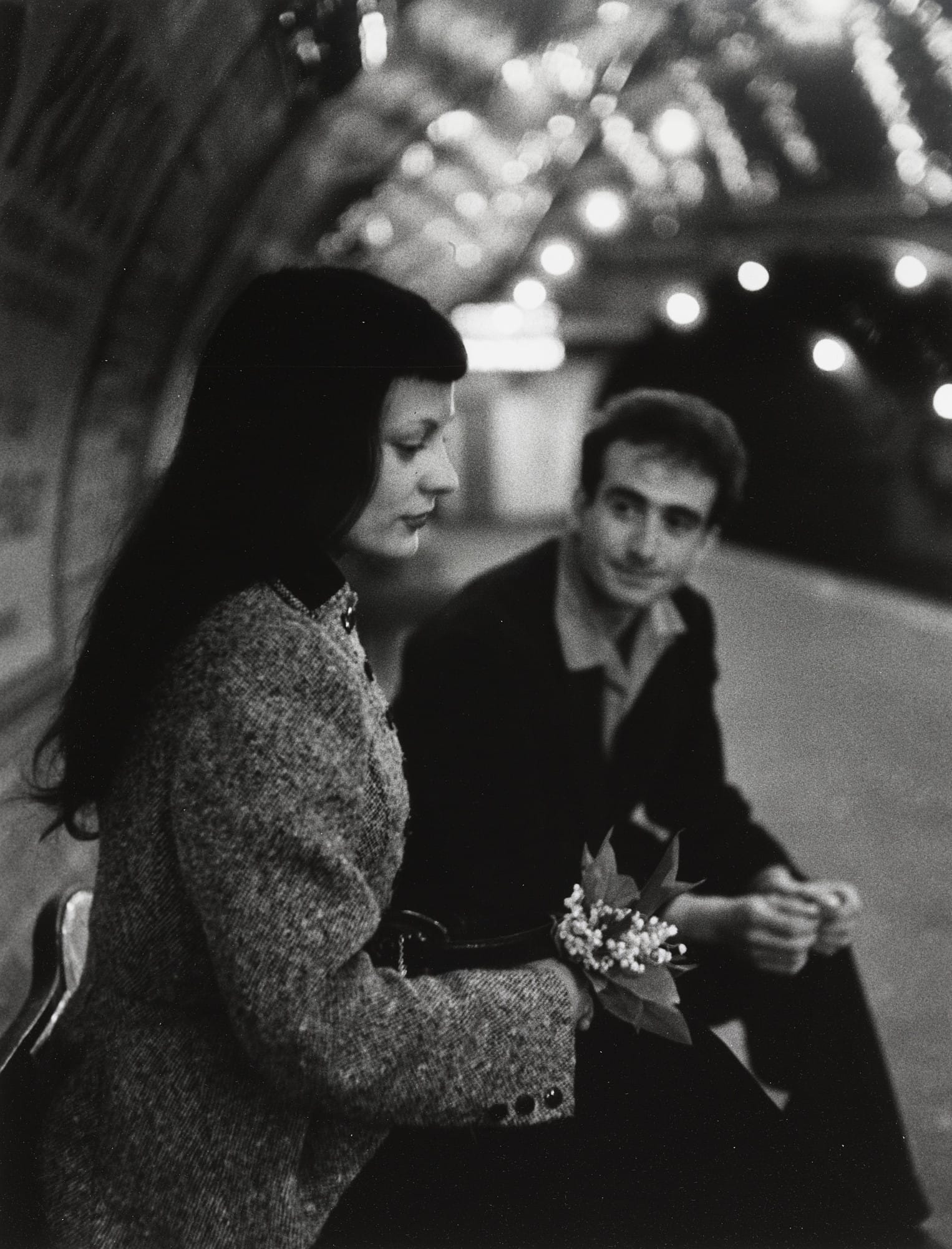Le muguet du metro, Robert Doisneau, 1953, collection du MoMA