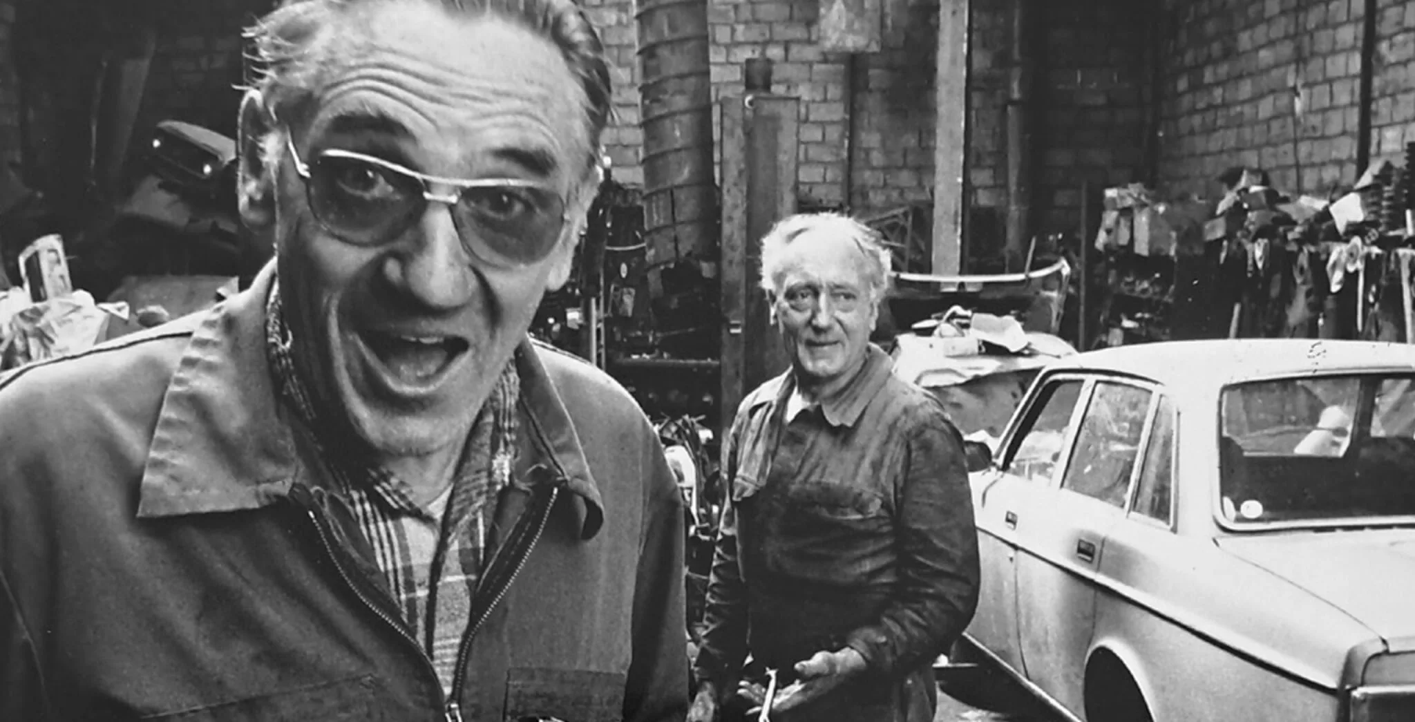 Portrait de Robert Doisneau, photographe
