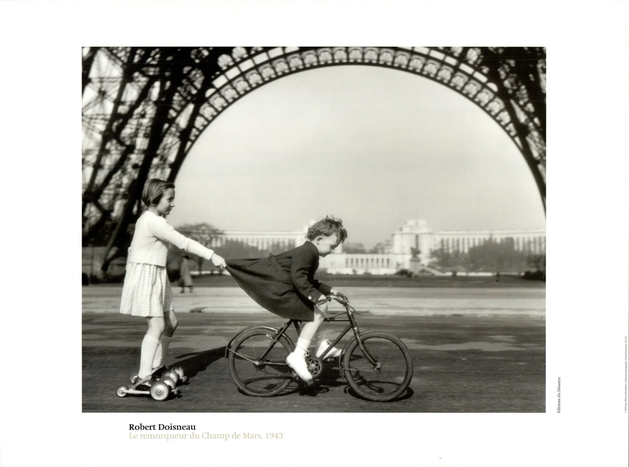 Le remorqueur du Champ-de-Mars, Robert Doisneau, 1943