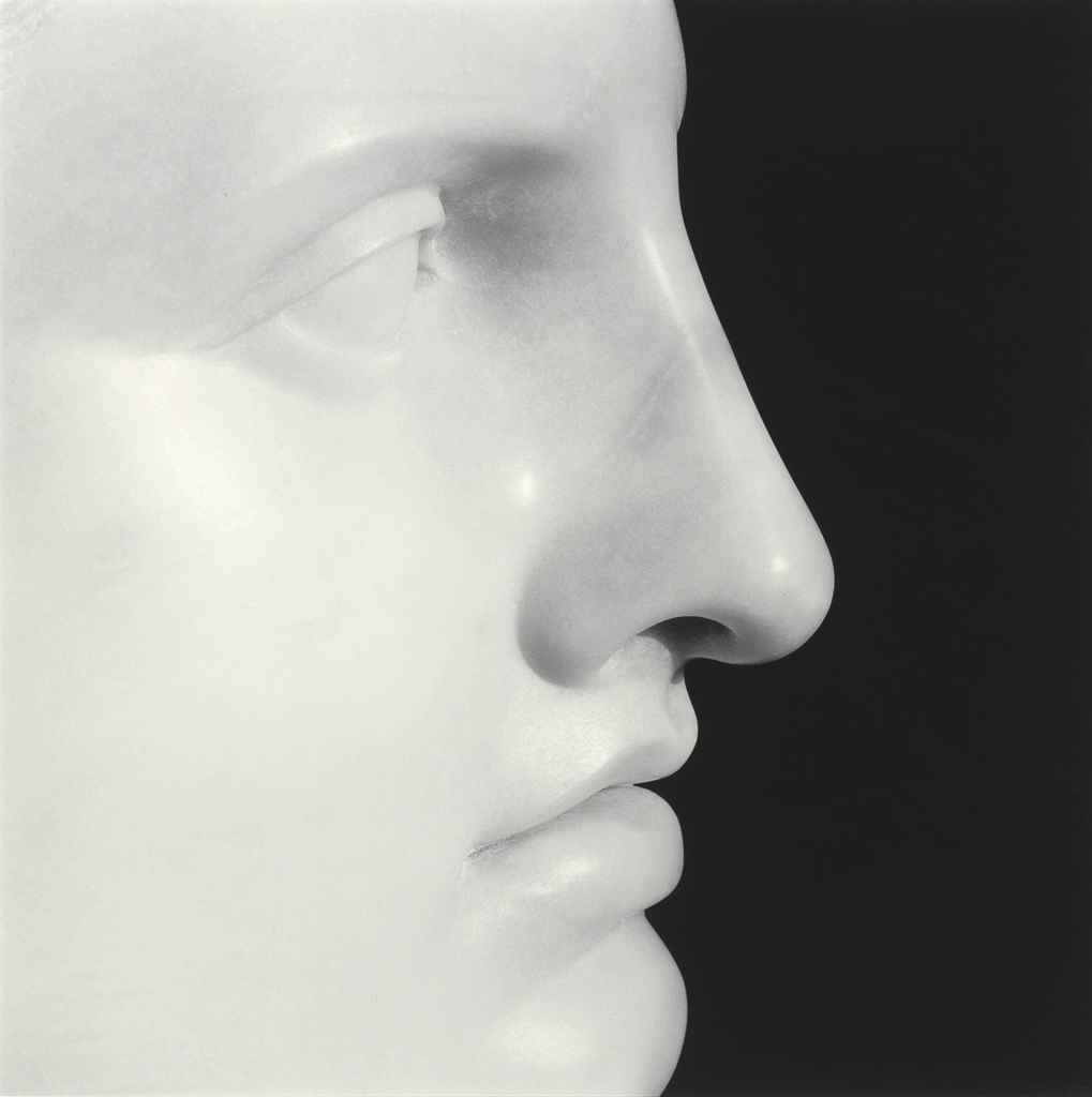 Apollo, 1988. Le plâtre antique, photographié exactement comme un modèle vivant.