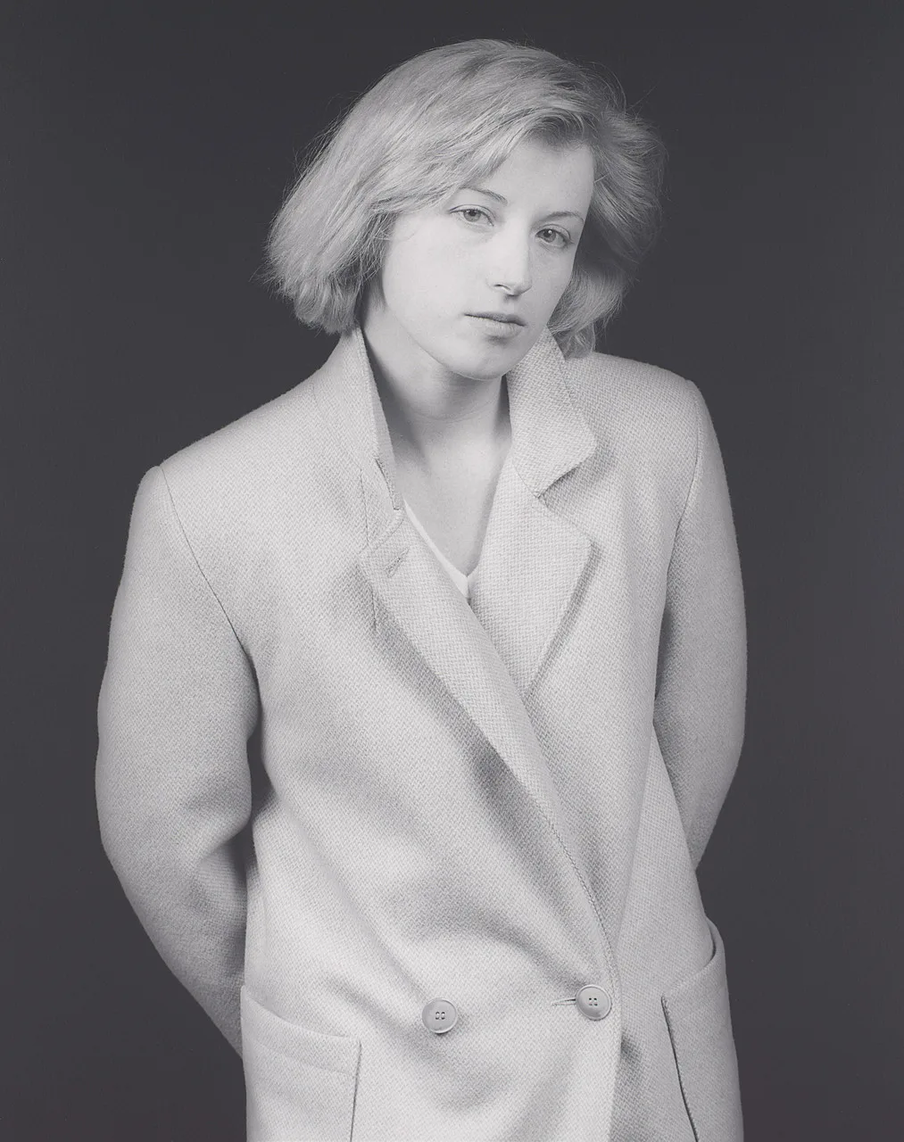 Cindy Sherman, 1983. Il a photographié celle qui, au même moment, faisait de l’autoportrait un jeu de rôles.