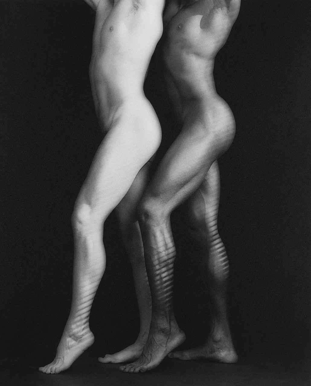 Ken and Tyler, 1985. Deux corps emboîtés jusqu’à ne plus former qu’une seule silhouette.