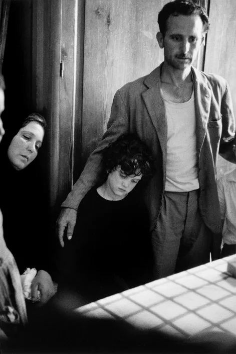 Sergio Larraín, funérailles à Palerme, Sicile, 1959