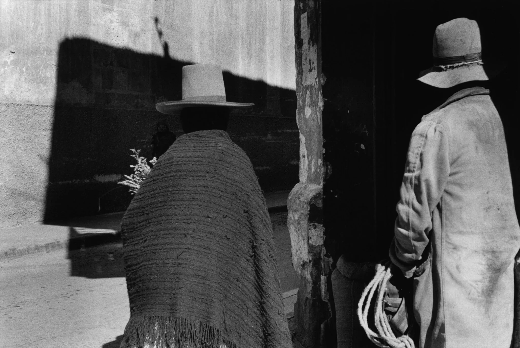 Sergio Larraín, rue de Potosí en Bolivie, 1957