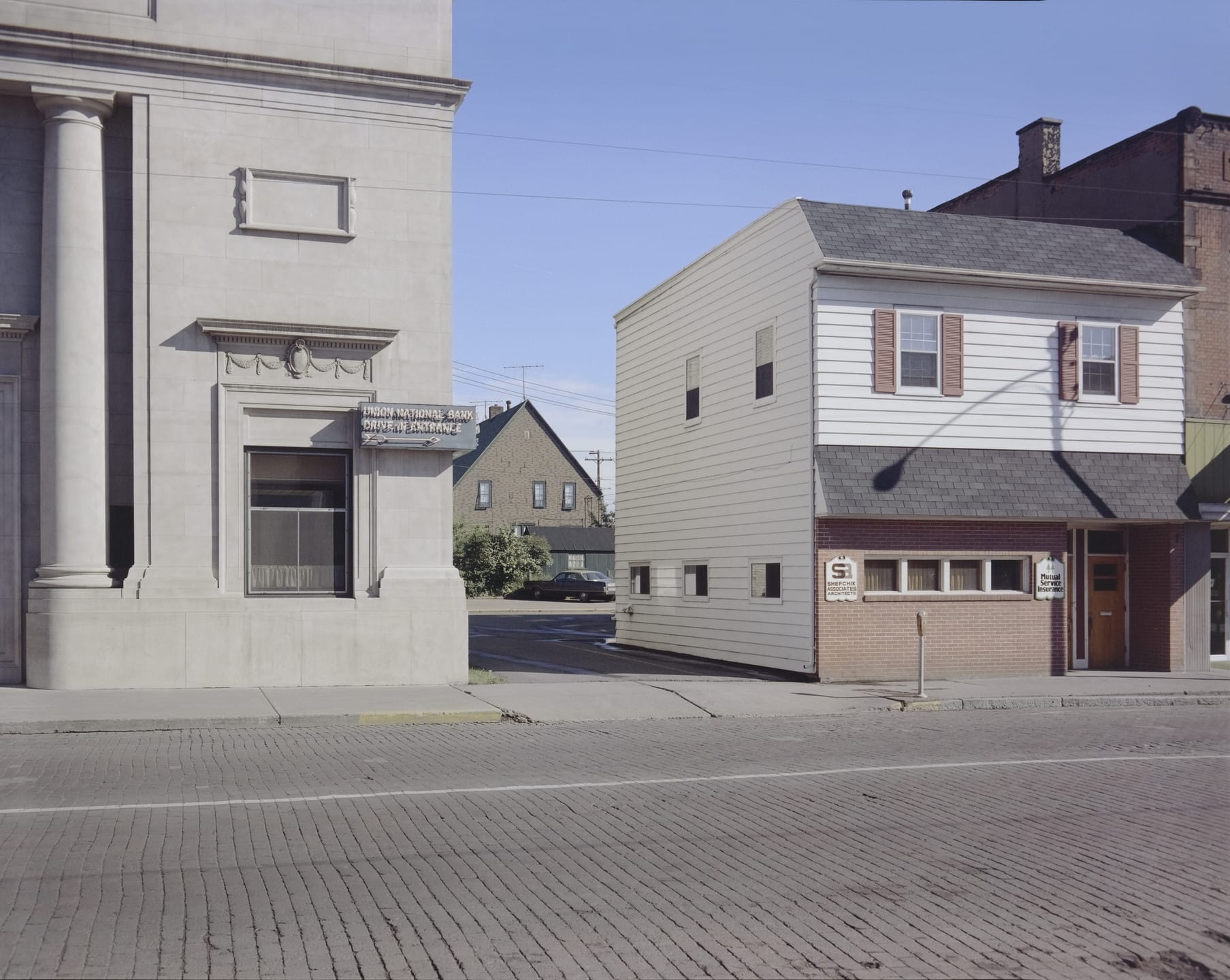 Stephen Shore, 2nd Street, Ashland, Wisconsin, 1973