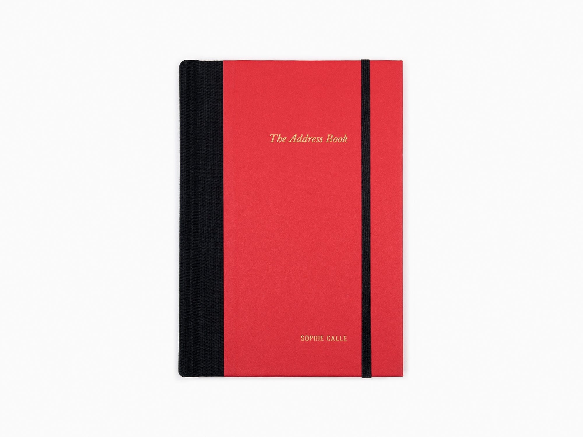 Texte et photographie du Carnet d'adresses de Sophie Calle