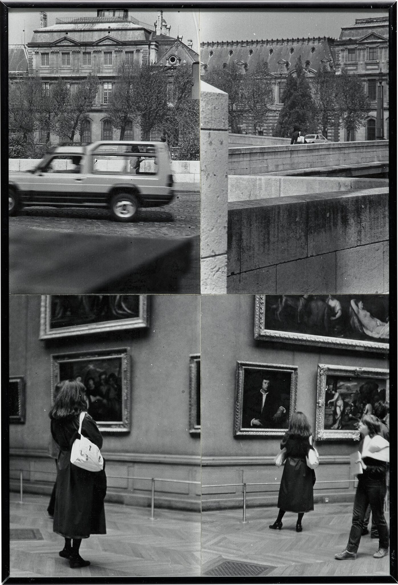 Planche de La Filature de Sophie Calle, photographies du détective privé