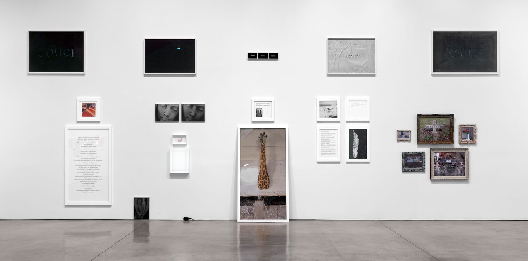 Accrochage de Rachel, Monique de Sophie Calle
