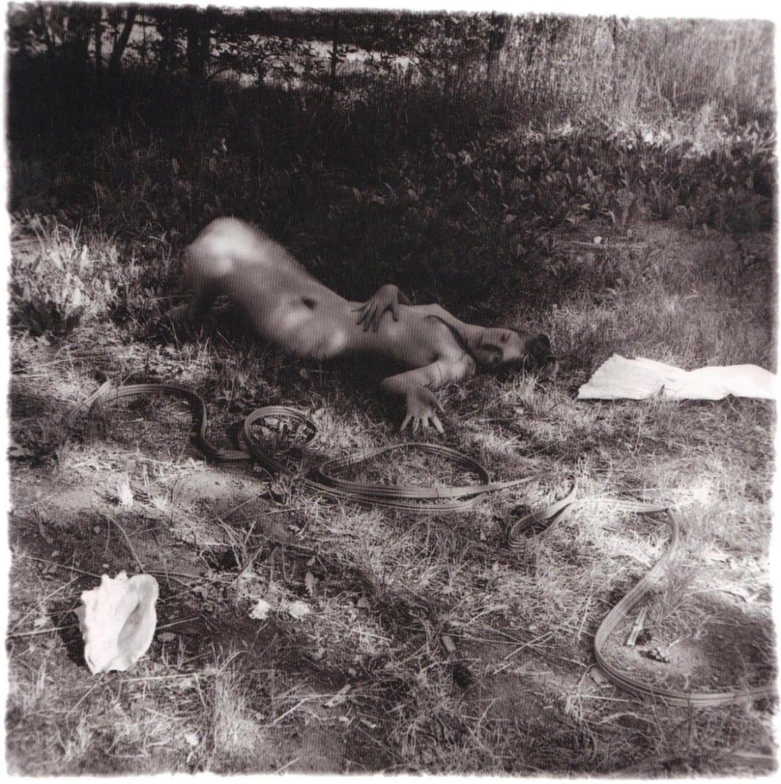 Untitled, Boulder, Colorado, 1976, autoportrait de Francesca Woodman