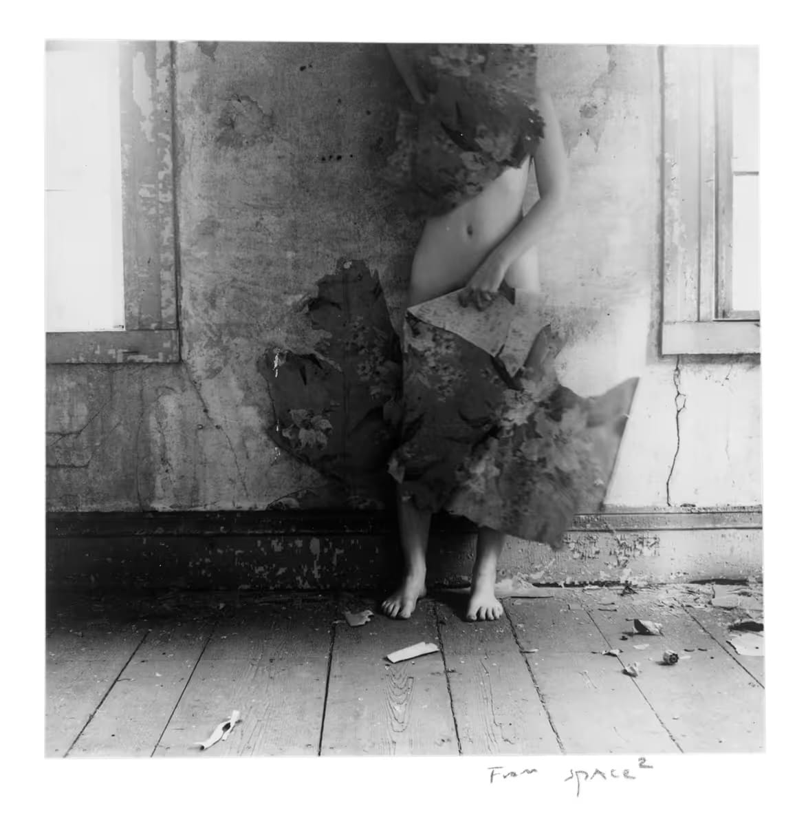From Space2, 1976, tirage gélatino-argentique de Francesca Woodman