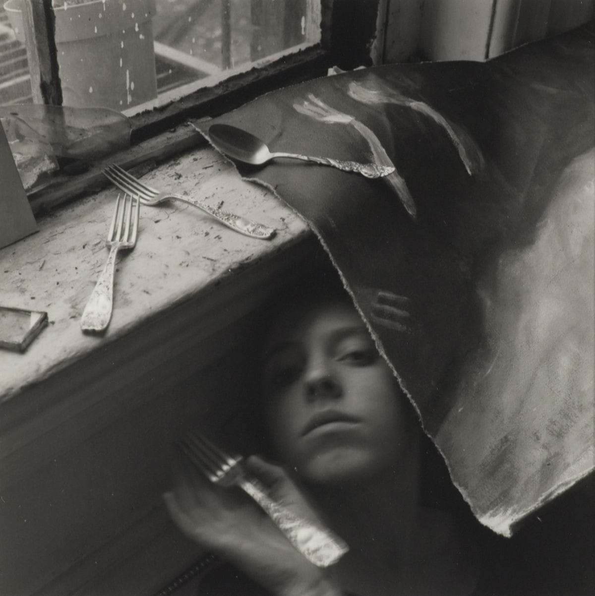 It must be time for lunch now, New York, 1979, Francesca Woodman