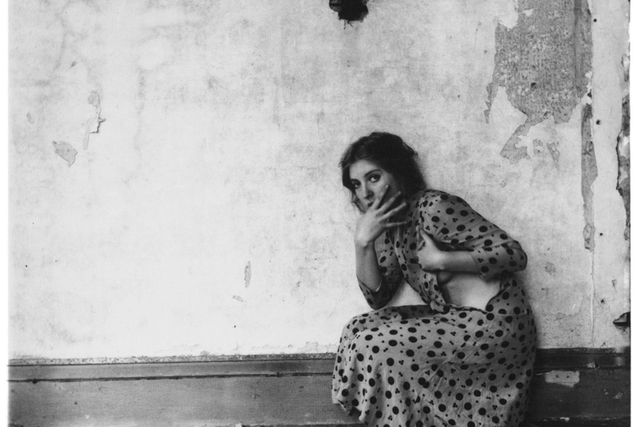Polka Dots, Providence, Rhode Island, 1976, Francesca Woodman