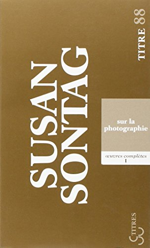 Couverture de Sur la photographie