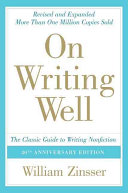 Couverture de On Writing Well, 30th Anniversary Edition