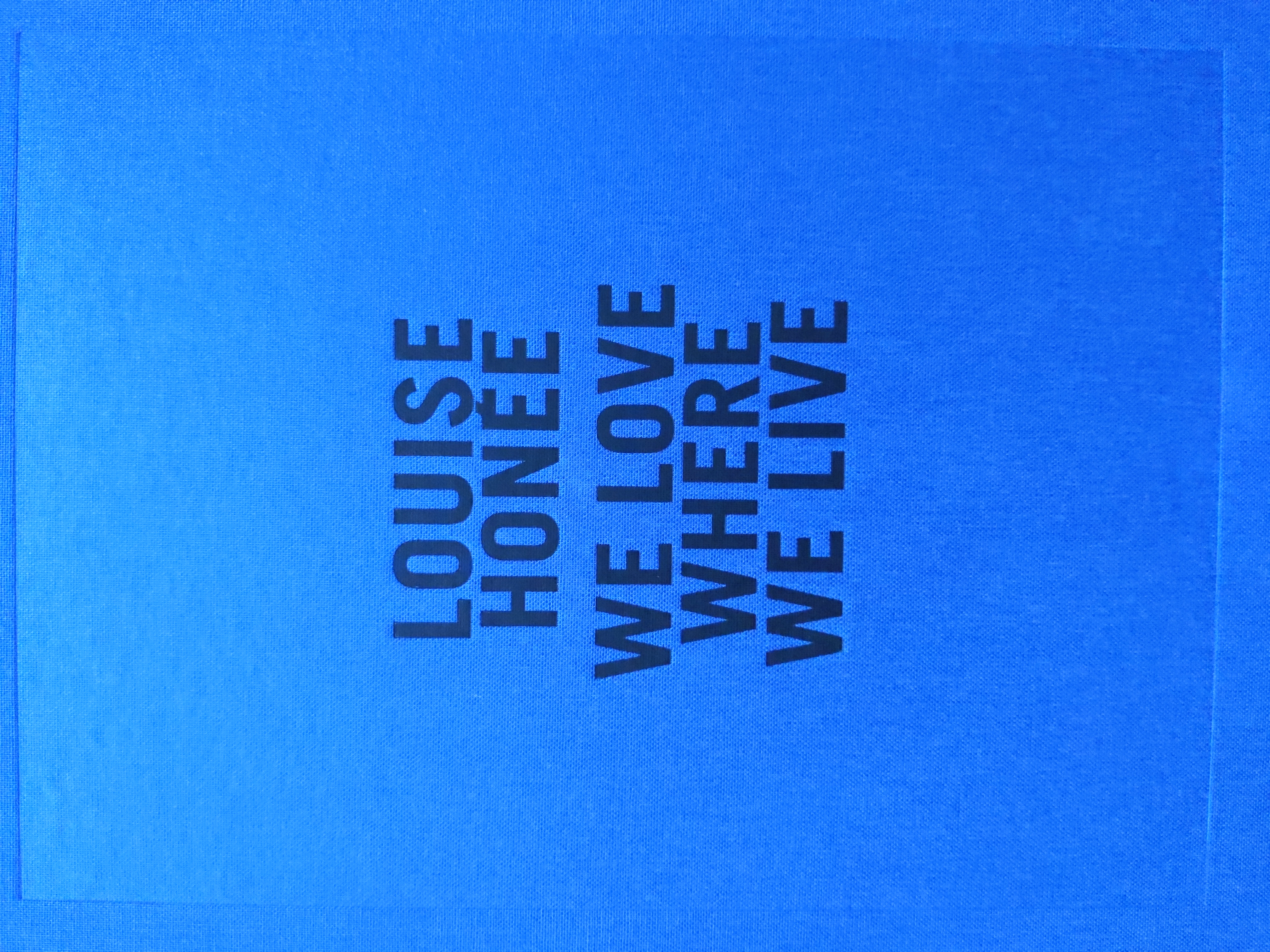 Couverture de We love where we live