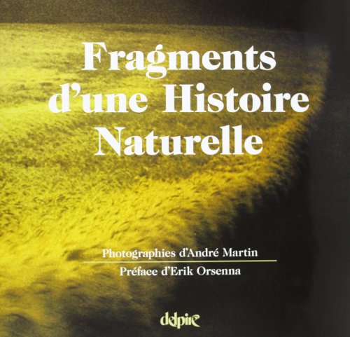 Couverture de Fragments d'une histoire naturelle
