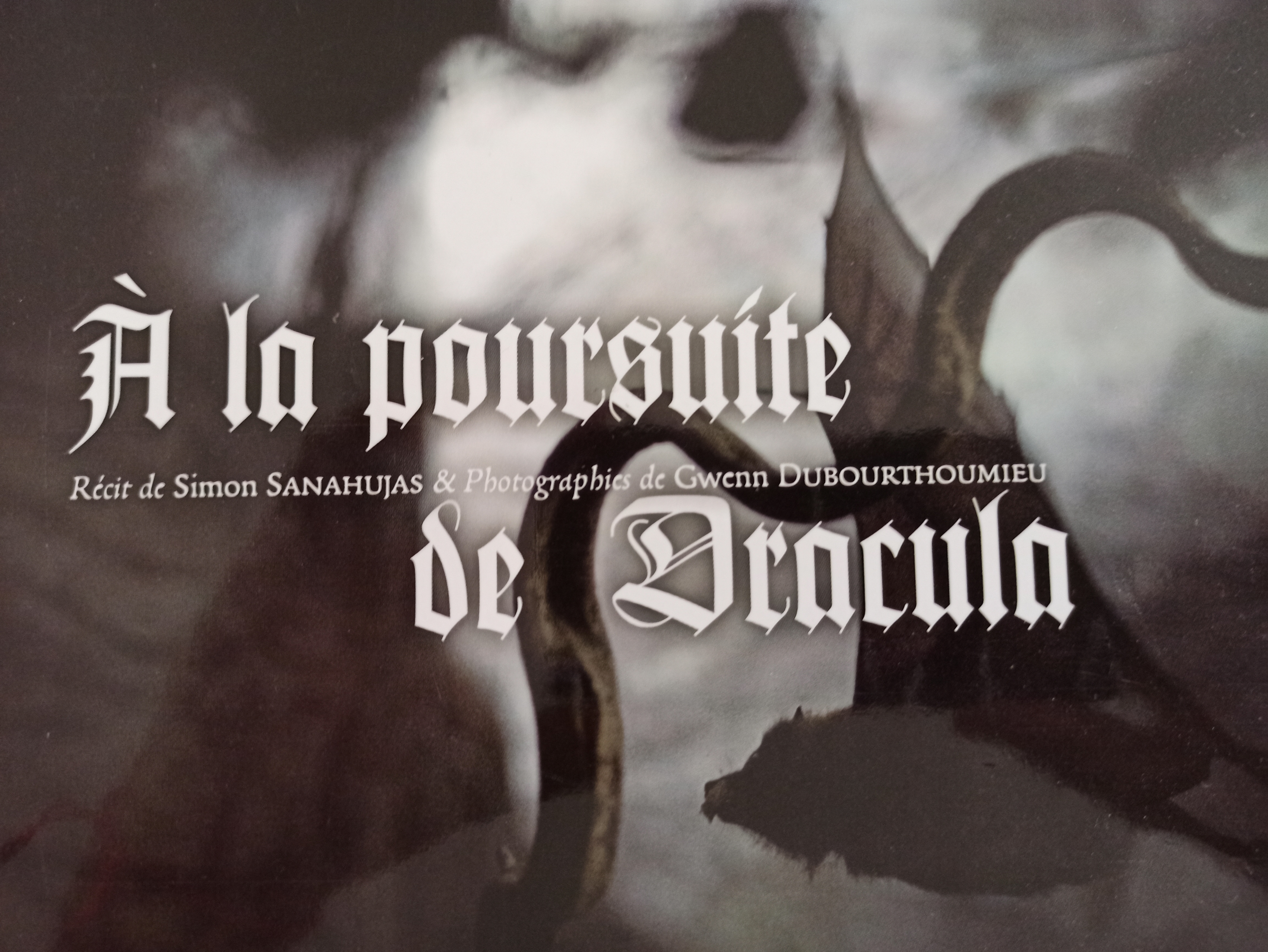 Couverture de A la poursuite de Dracula