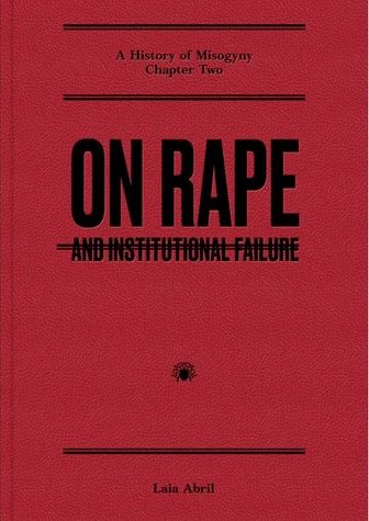 Couverture de On Rape : And Institutional Failure. A History of Misogyny : Chapter Two